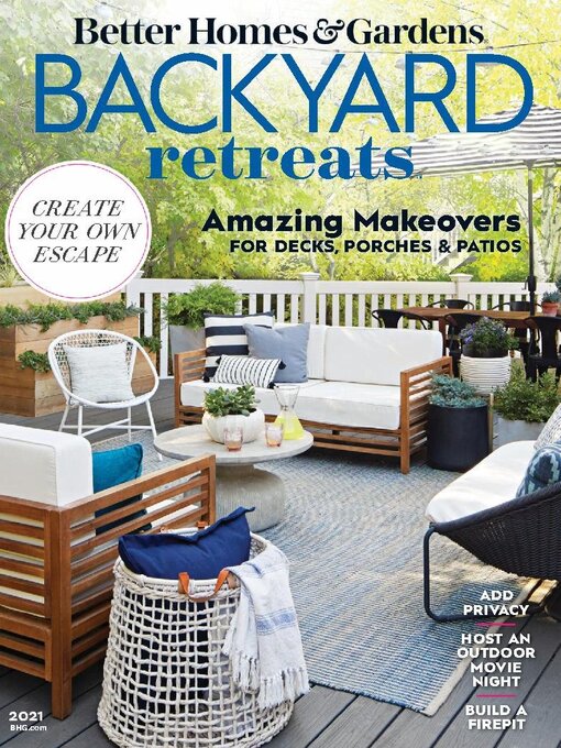 Title details for BH&G Backyard Retreats by Dotdash Meredith - Available